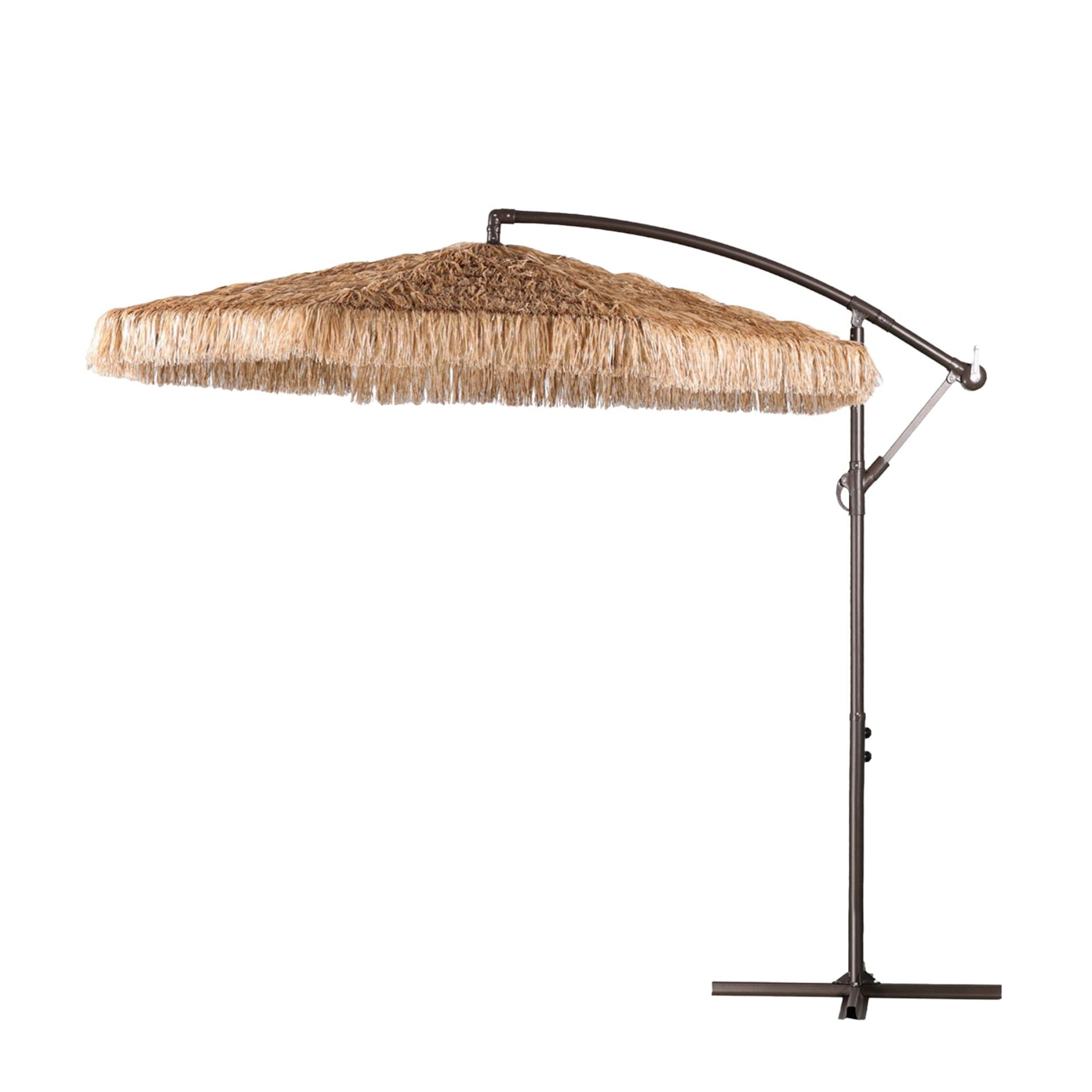 Grand Patio Thatched Tiki Umbrella (No Base) - Aoodor